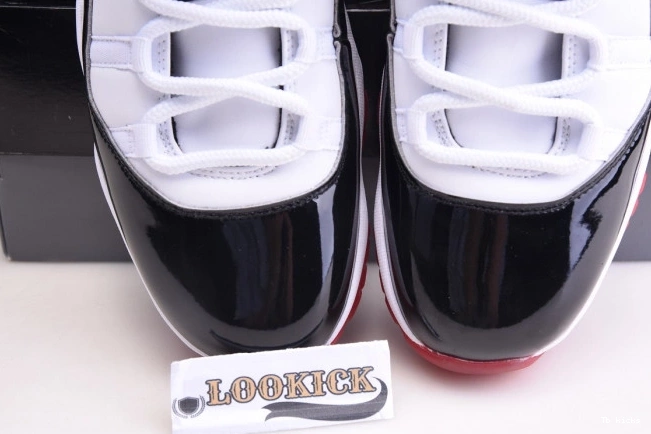 Reps TBK Bred Air Concord Low Retro 11 Jordan AV2187-160 0823